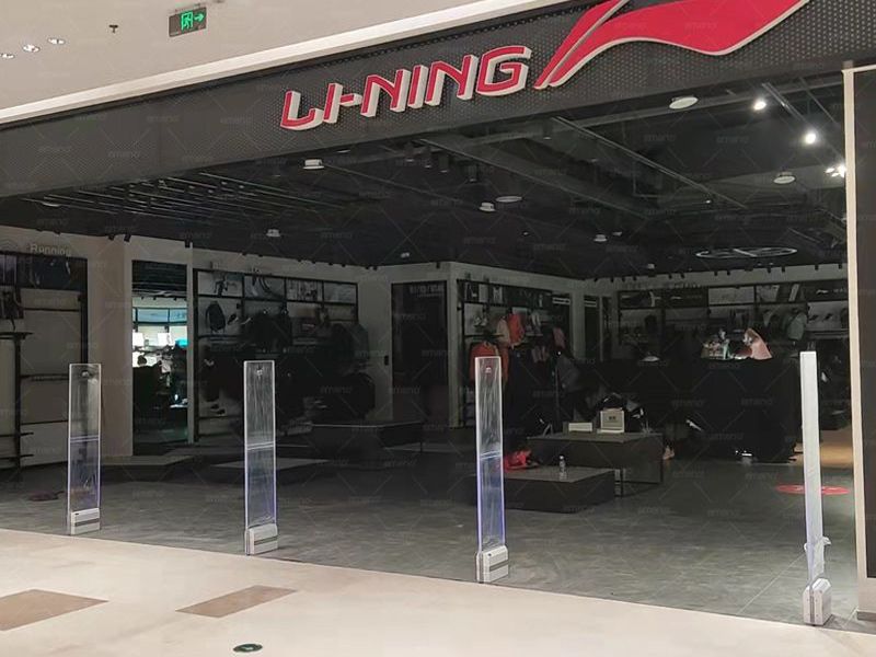 Li Ning ब्रान्ड स्टोर स्थापित घन ध्वनिक चुम्बकीय विरोधी चोरी उपकरण AM9800